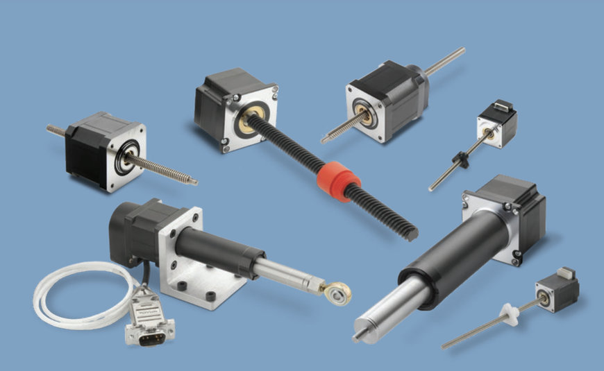 THOMSON ANNOUNCES ROTATING-NUT STEPPER MOTOR LINEAR ACTUATOR WITH ROTARY ENCODER